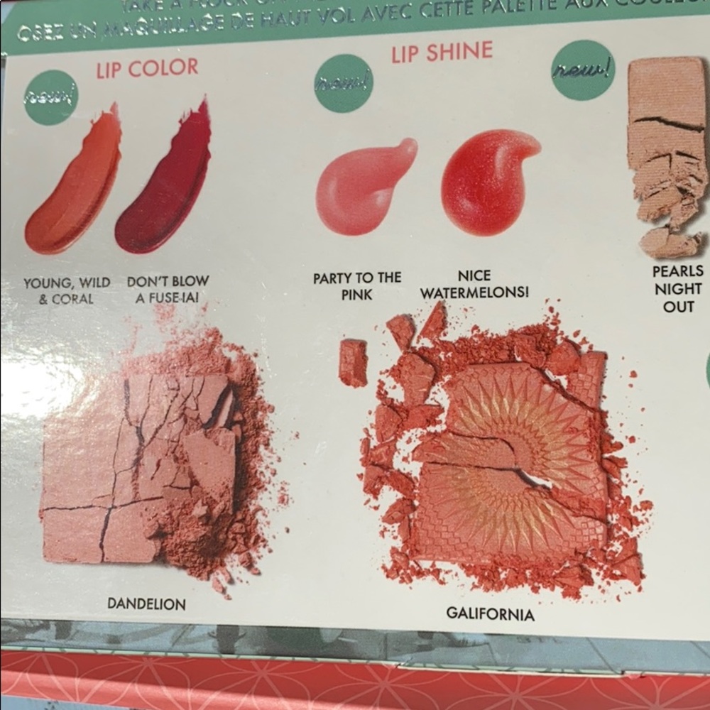 NWT BENEFIT Party Like Flockstar face palette LTD - Picture 5 of 8